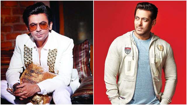 Sunil Grover and Salman Khan