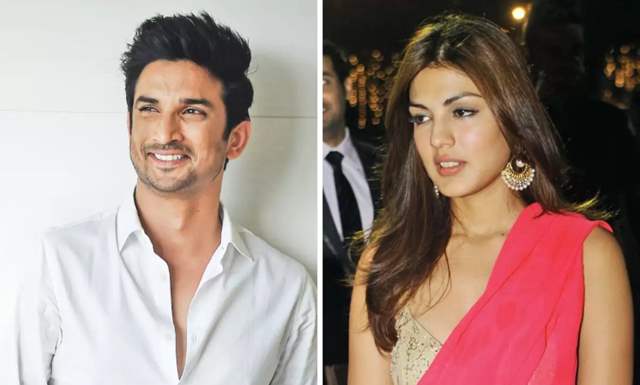 Sushant Singh Rajput and Rhea Chakraborty