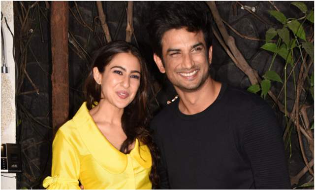 Sara Ali Khan and Sushant Singh Rajput