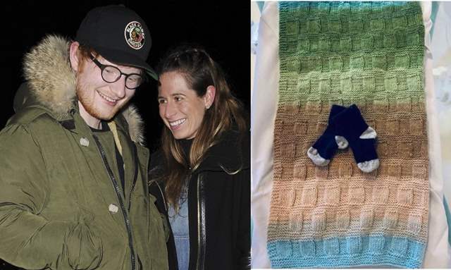 Ed Sheeran and Wife Cherry Seaborn baby