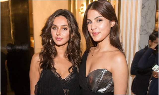 Shibani Dandekar and Rhea Chakraborty