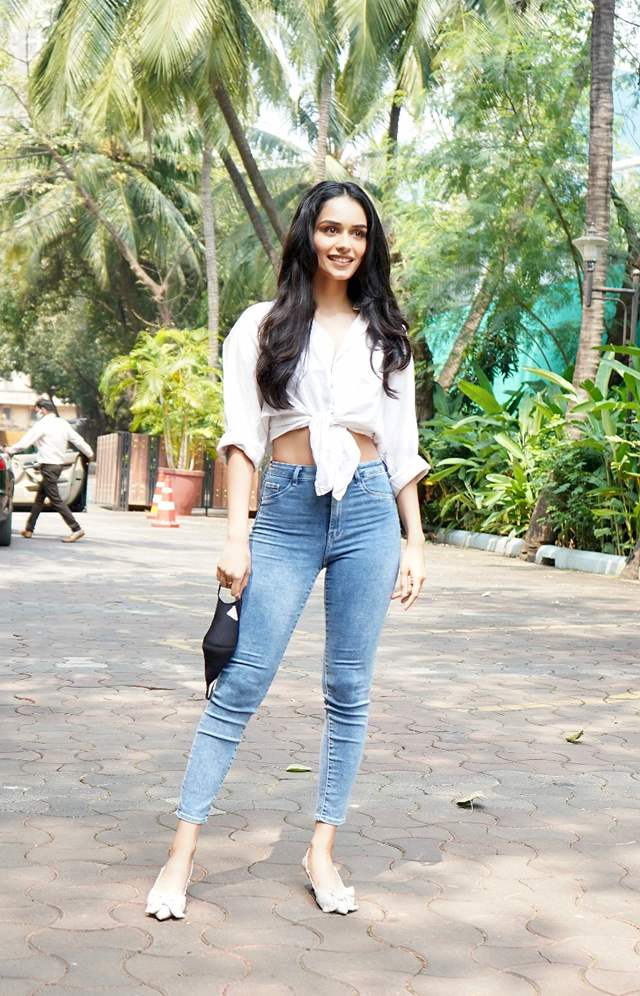 Manushi Chhillar kick-starts Prithviraj Shooting; Spotted at YRF ...