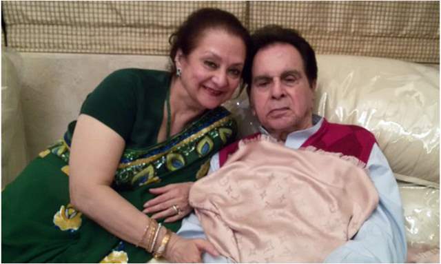 Saira Banu and Dilip Kumar