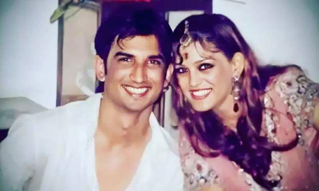 Sushant Singh Rajput and Shweta Singh Kriti 