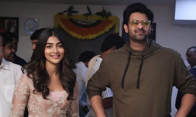 Pooja Hegde and Prabhas