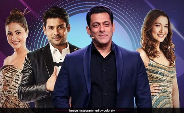 Hina Khan Sidharth Shukla and Gauahar Khan