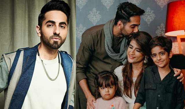 Ayushmann Khurrana with family