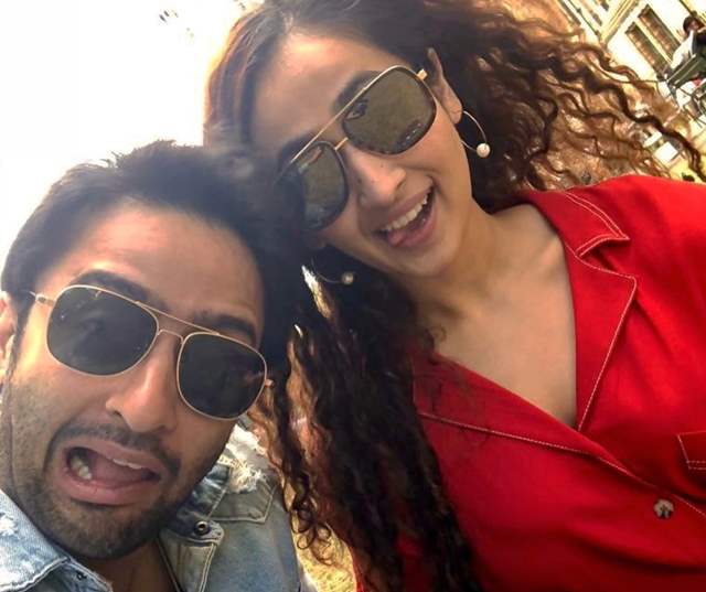 Shaheer Sheikh and Ruchika Kapoor 