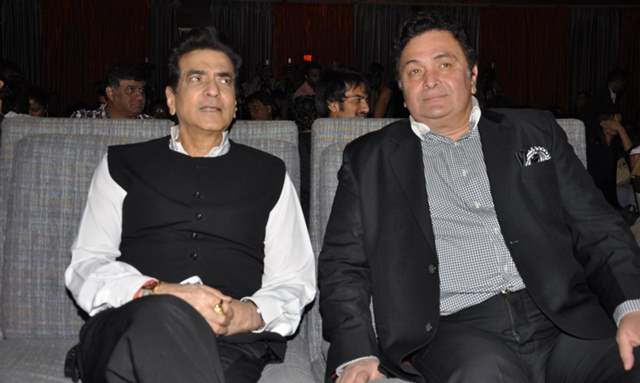 Jeetendra and Rishi Kapoor