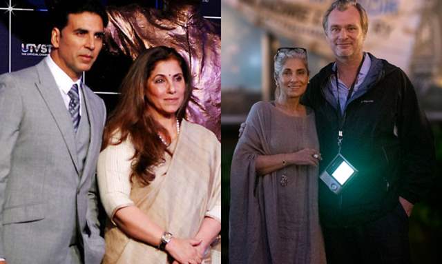 Akshay Kumar and Dimple Kapadia 