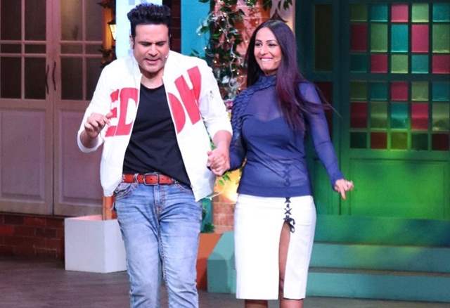 Kashmira Shah and Krushna Abhishek 