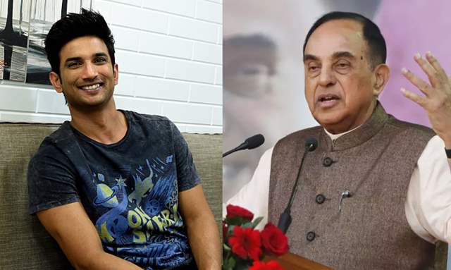 Sushant Singh Rajput and Subramanian Swamy