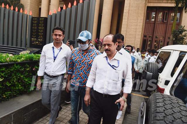 Kapil Sharma snapped arriving at CP office!