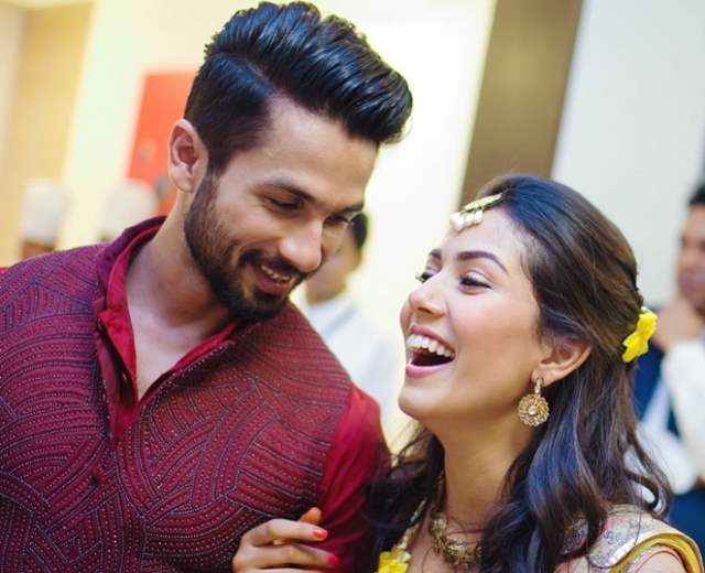 Shahid Kapoor and Mira Rajput Kapoor