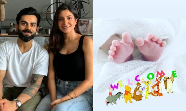  Virat  Anushka  s baby  girl s first picture Brother Vikas 