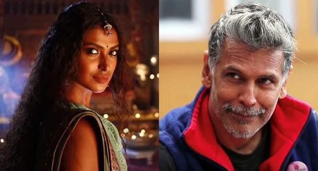 Milind Soman Poulomi Das