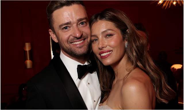 Justin Timberlake and Jessica Biel