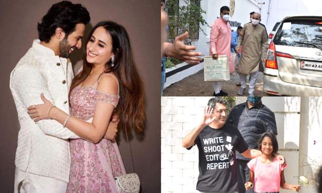 Varun Dhawan and Natasha Dalal