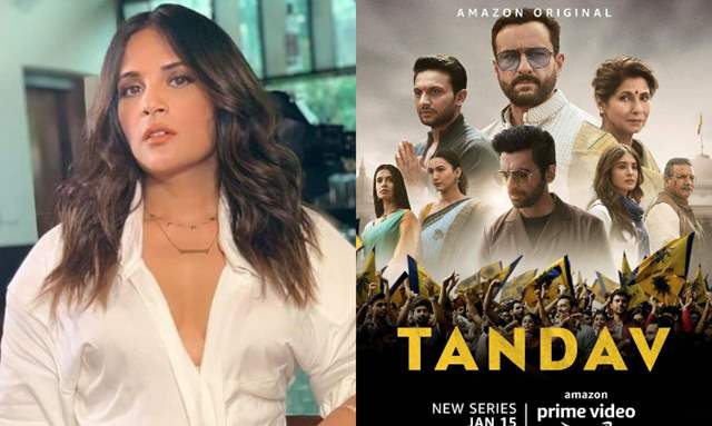 Richa Chadha on Tandav Row