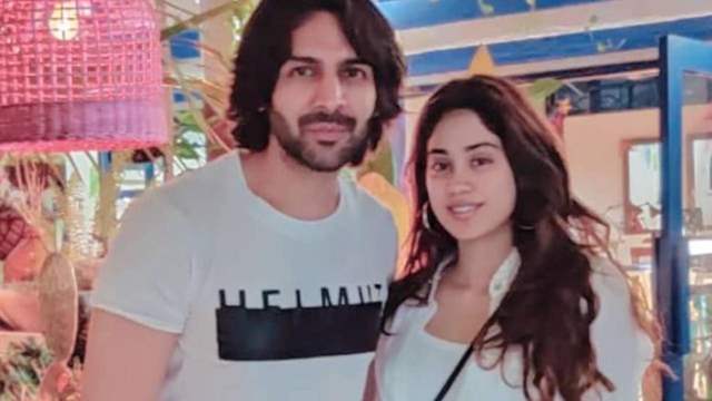 Janhvi Kapoor and Kartik Aaryan