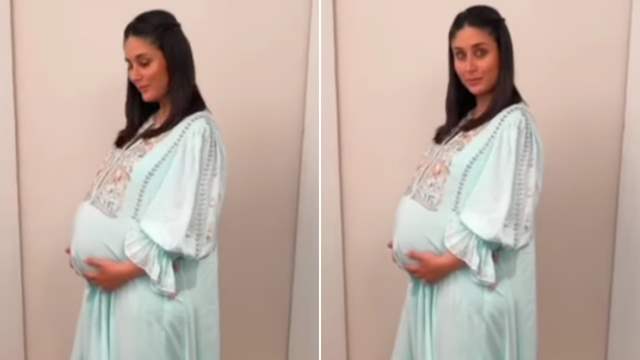 Kareena Kapoor Khan flaunts baby bump