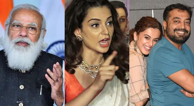 Modi Kangana Taapsee Anurag