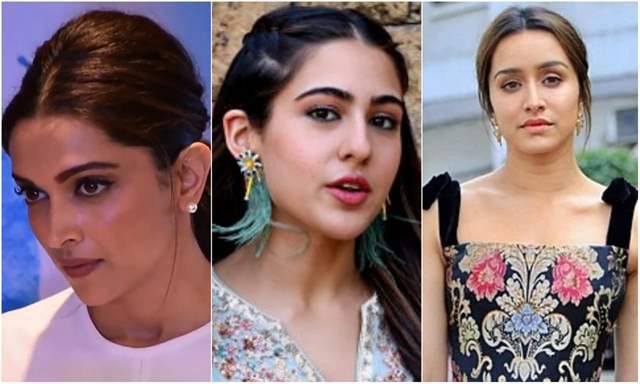 Deepika Padukone, Sara Ali Khan, Shraddha Kapoor