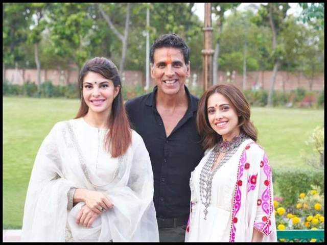 Nushrrat Bharucha Akshay Kumar Jacqueline Fernandez