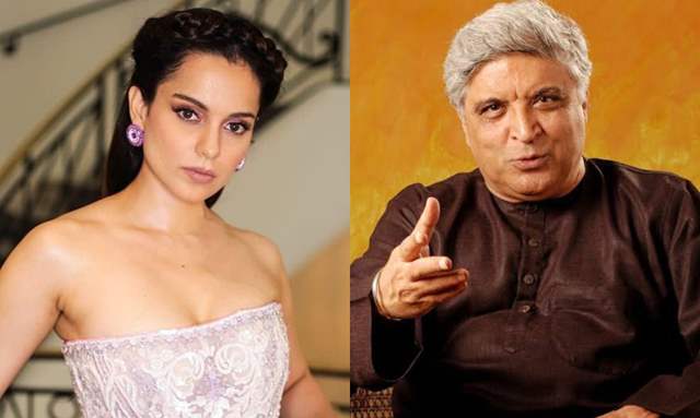 Kangana Ranaut and Javed Akhtar