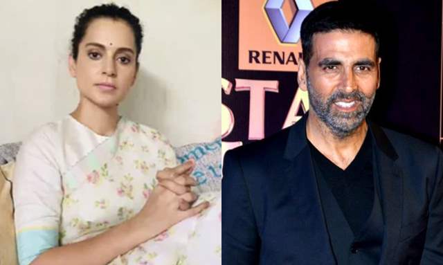 Kangana Ranaut and Akshay Kumar