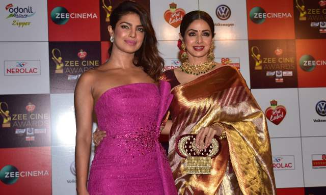 Priyanka Chopra and Sridevi