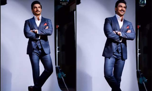 Bollywood's ever favourite heart-throb Ranveer Singh wears a