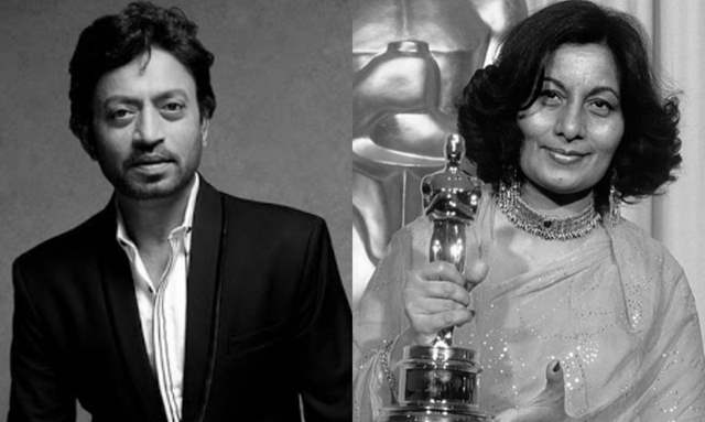 Irrfan Khan and Bhanu Athaiya