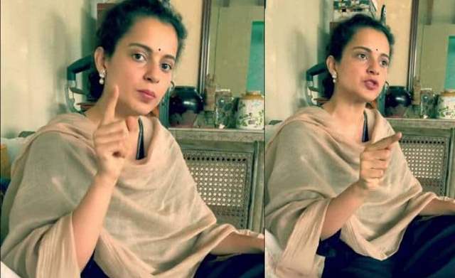 Kangana Ranaut angry speaking