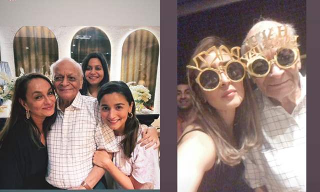 Ranbir Kapoor, Neetu, Riddhima join Alia Bhatt, sister Shaheen in  celebrating Soni Razdan's birthday