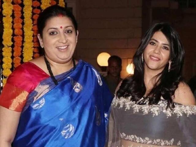 Smriti Irani and Ekta Kapoor