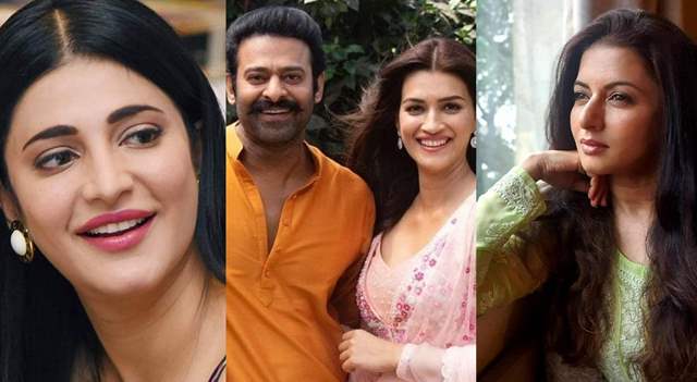 Shruti Hassan Prabhas Kriti Sanon Bhagyashree