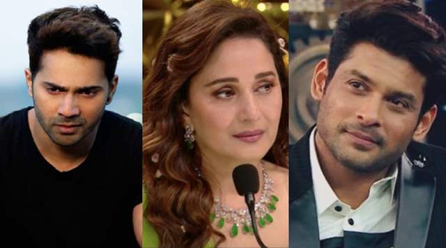 Varun Dhawan Madhuri Dixit Sidharth Shukla