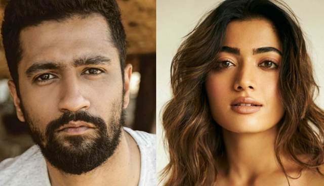 Vicky Kaushal and Rashmika Mandanna