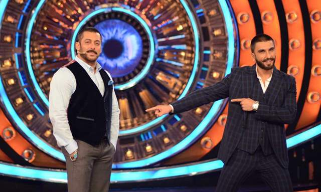 Ranveer Singh and Salman Khan Bigg Boss