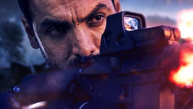 John Abraham's look from his film 'Attack'