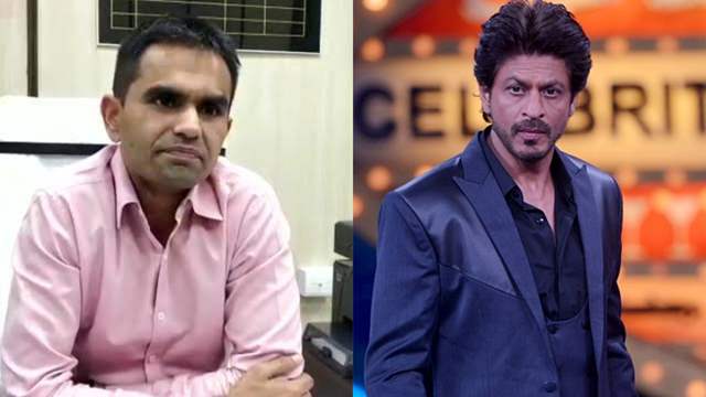 Sameer Wankhede and Shahrukh Khan