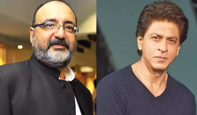 Viveck Vaswani and Shah Rukh Khan