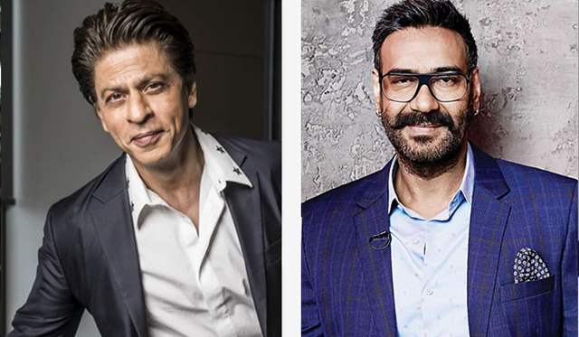 Shah Rukh Khan and Ajay Devgn