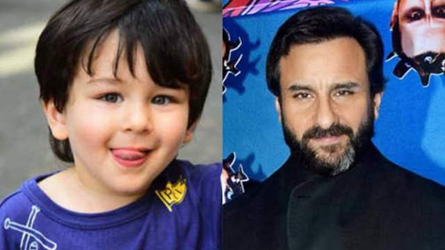 Taimur and Saif Ali Khan