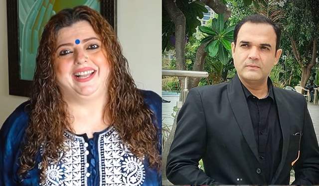 Delnaaz Irani amd Rajiv Kumar