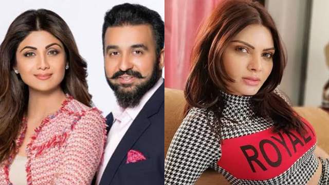 Shilpa Shetty, Raj Kundra and Sherlyn Chopra