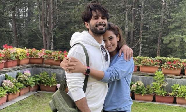 Shahid Kapoor and Mira Rajput