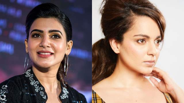 Samantha Ruth Prabhu and Kangana Ranaut