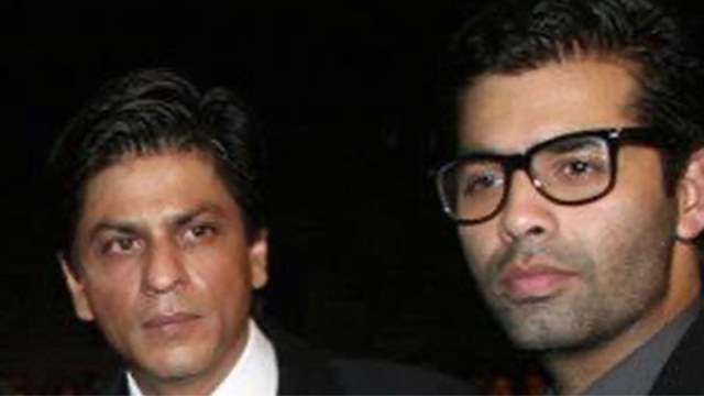 Shah Rukh Khan and Karan Johar